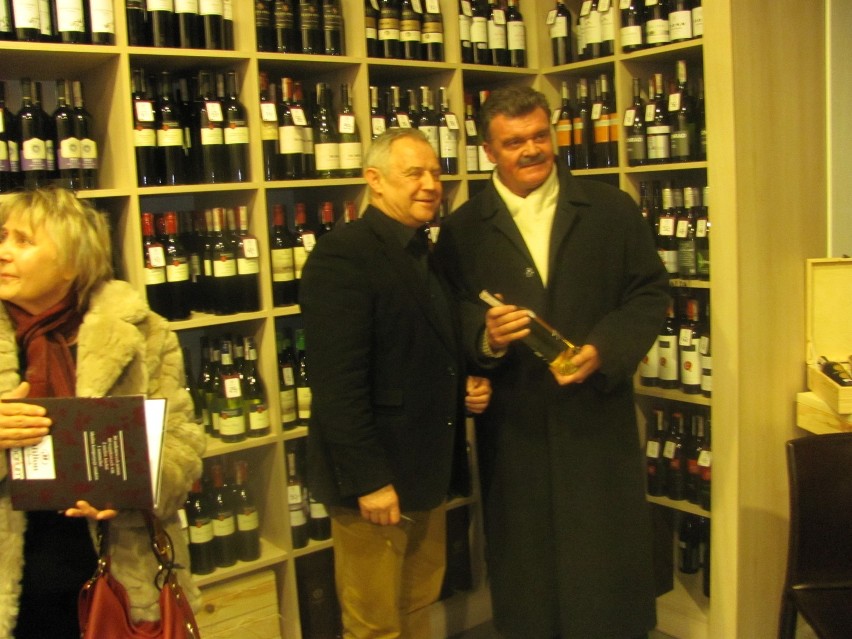 Marek Kondrat otworzył swój sklep z winami w Gliwicach [ZDJĘCIA]