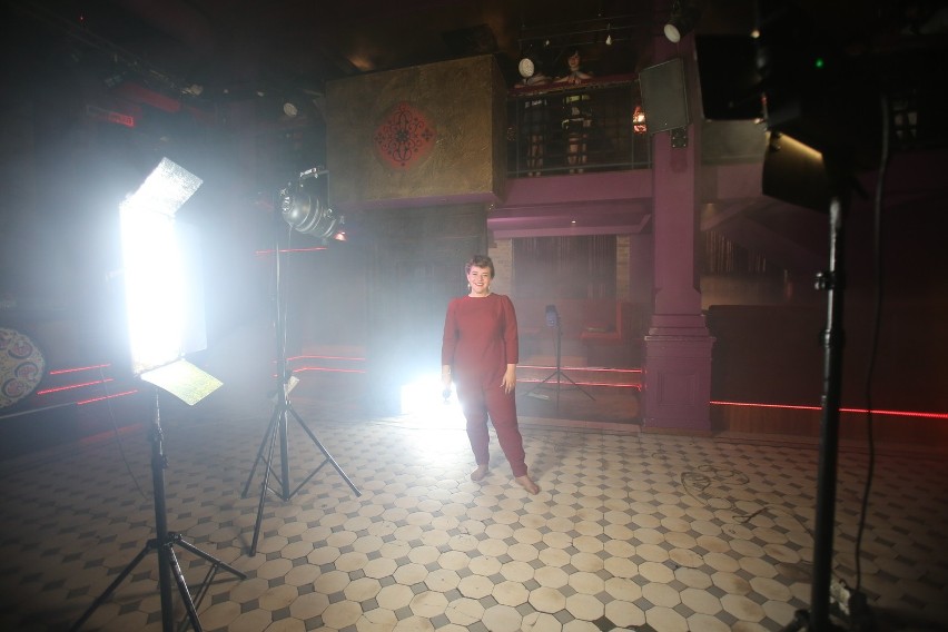 Sosnowiec: Eliza Wietrzyńska w klubie Kashmir nagrywała teledysk do debiutanckiego singla [ZDJĘCIA]