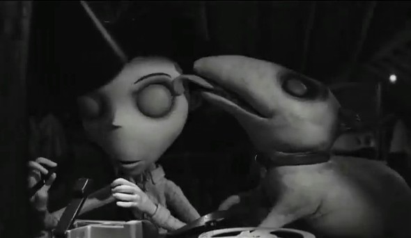 Kadr z filmu Frankenweenie