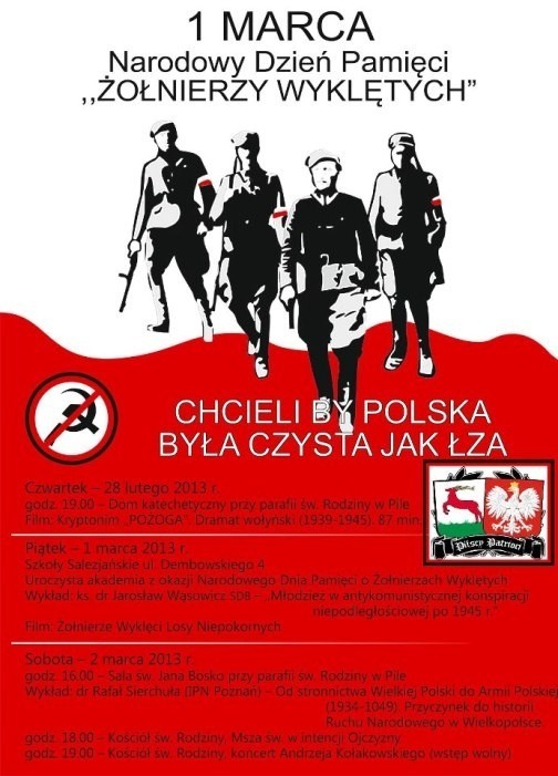 2 marca 2013, Piła, "Od Stronnictwa Wielkiej Polski do Armii...