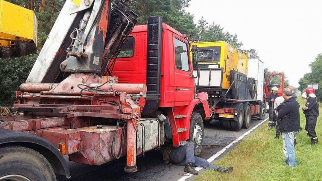 We wtorek, 22 sierpnia, na ulicy Poznańskiej w Skwierzynie zderzyły się dwie ciężarówki