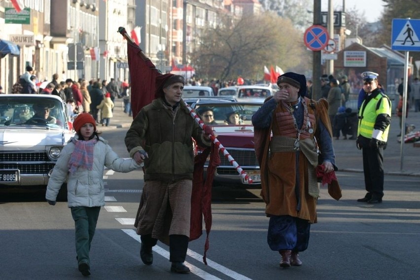 Tak wyglądała gdańska Parada Niepodległości w 2003 roku