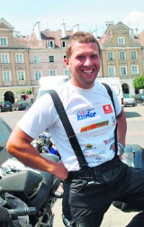 Tomek Kucharczyk objechał motorem Europę