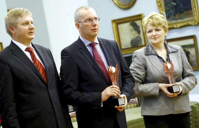 Statuetki Perłu i Perełki Lubelszczyzny wręczał Marek Flasiński, członek zarządu województwa