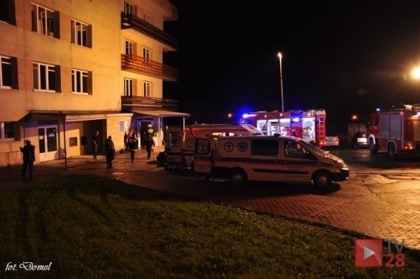 Limanowa: pożar w szpitalu, ewakuowano pacjentów