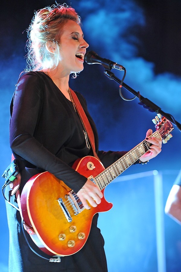 Edyta Bartosiewicz zagrała i zaśpiewała w Auli UAM w Poznaniu