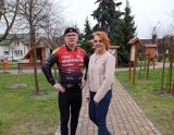 Kamil Jaroszewski pojedzie na rowerze do Szczecina. Tym razem swoją wyprawę dedykuje 23-letniej Sandrze Jabłońskiej z Grzegorzewa 