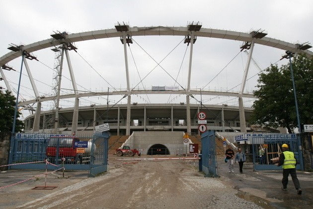 Ewakuacja Stadionu Śląskiego