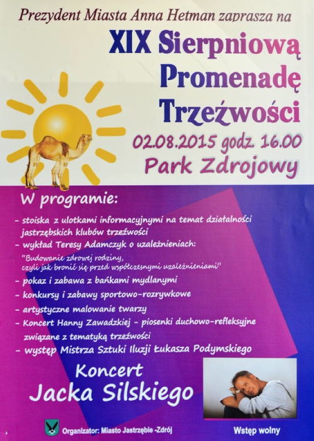 Park Zdrojowy w Jastrzębiu: Sierpniowa Promenada Trzeźwośc