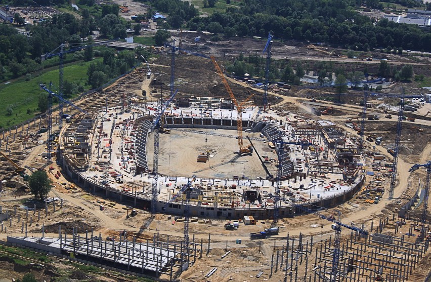 Fotoblog z budowy stadionu - 08.06.2010