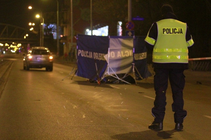 Wrocław: Wypadek w Nowy Rok. Zginął 22-latek (ZDJĘCIA)