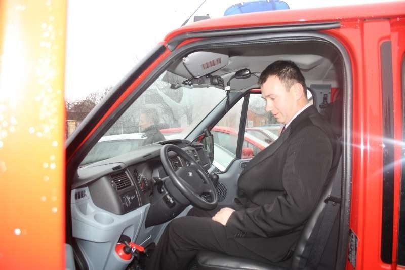 OSP w Jaworzniku dostała nowy lekki samochód bojowy
