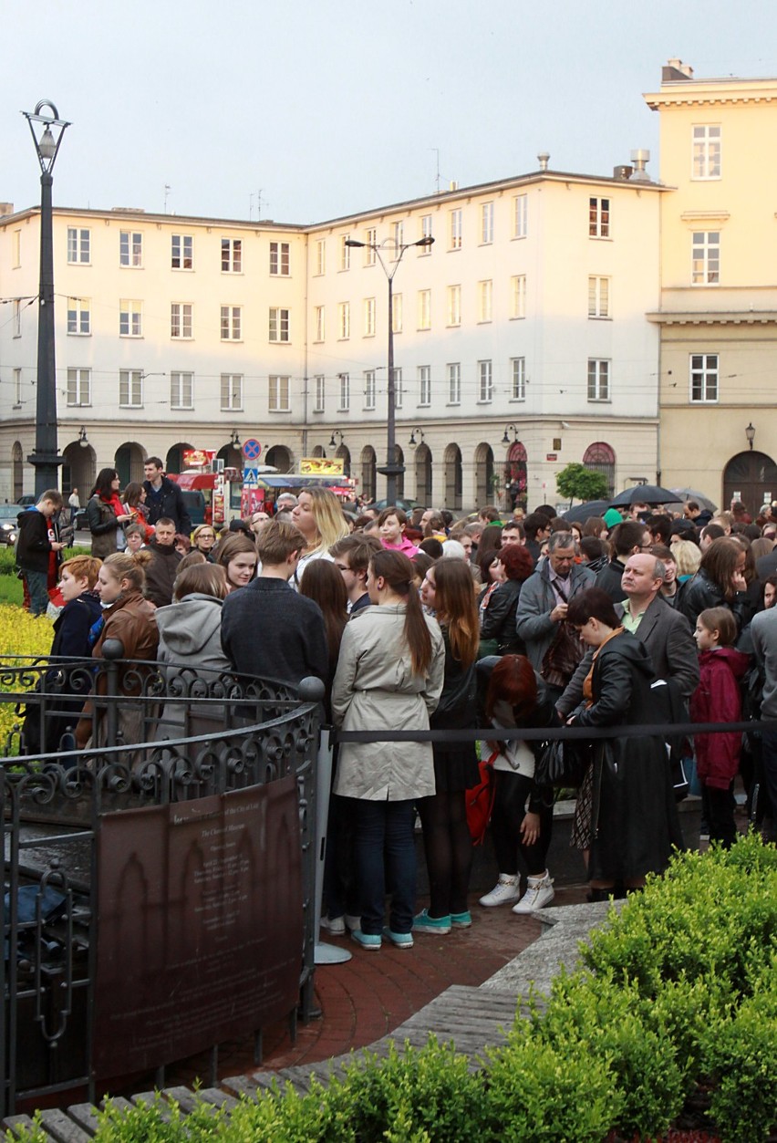 Zdjęcia z Noc Muzeów w Łodzi w 2014 roku