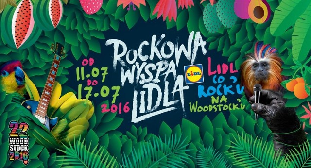 Rockowa Wyspa Lidla - weź udział w konkursie i wygraj pełen kosz produktów [KONKURS]