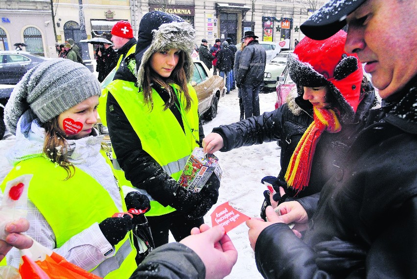 W całym kraju datki będzie zbierać 120 tys. wolontariuszy