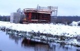 Wielka budowa S6 w okolicy Sławna pod śniegiem. Zobaczcie najnowsze zdjęcia