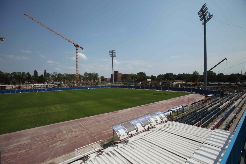 Budowa stadionu Górnika Zabrze [NAJNOWSZE ZDJĘCIA]