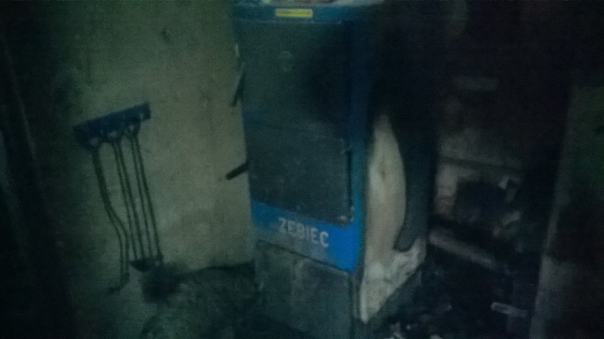 Cichmiana: Pożar piwnicy w budynku mieszkalnym