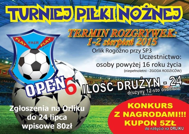 Turniej Play Fair Play w Rogoźnie