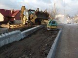 Trwa remont ulicy Dubois na osiedlu Orłowo w Starachowicach. Jak idą prace? Zobacz zdjęcia