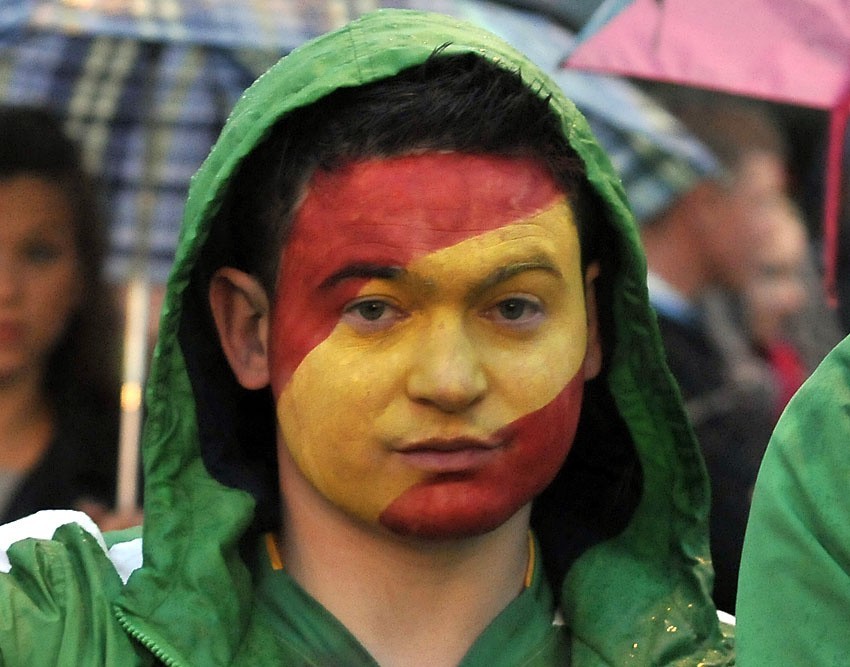 Euro 2012: Hiszpania - Irlandia w Strefie Kibica [ZDJĘCIA]