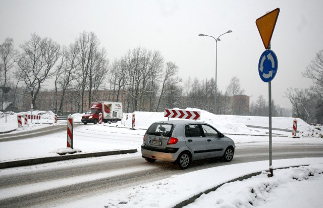 Wybudowane rondo oznacza koniec korków