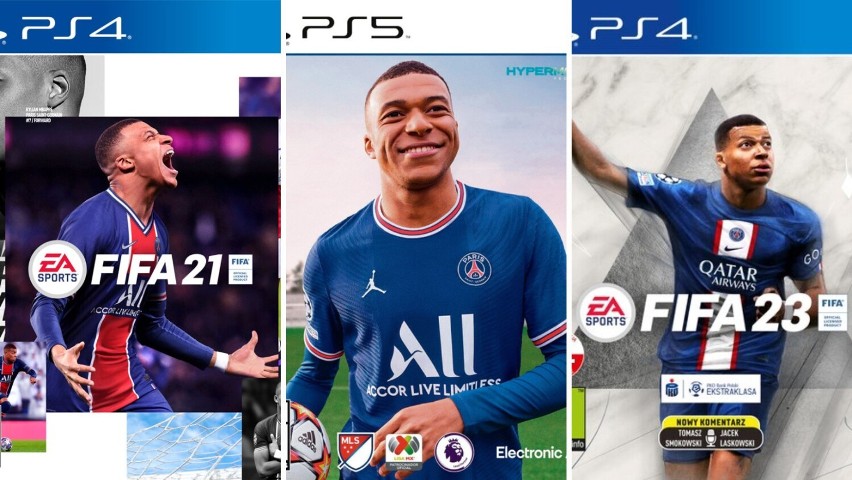3 najnowsze gry z serii FIFA reprezentował swoją twarzą...