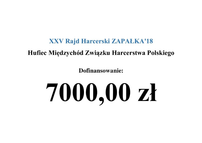 Dofinansowali zadania publiczne w gminie Międzychód