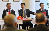 Uniwersytet Gdański patrzy na Chiny. Wizyta wiceministra edukacji Du Yubo 