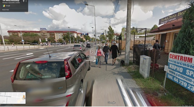 Piotrków i mieszkańcy miasta na mapach Google Street View