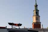 Poznań: Łódź na dachu Arsenału [ZDJĘCIA]