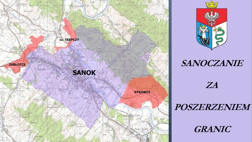 Wyniki konsultacji społecznych w sprawie zmian granic Sanoka