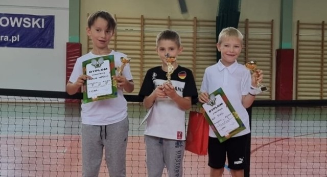 Młodzi tenisiści z Głogowa na turniejowym podium