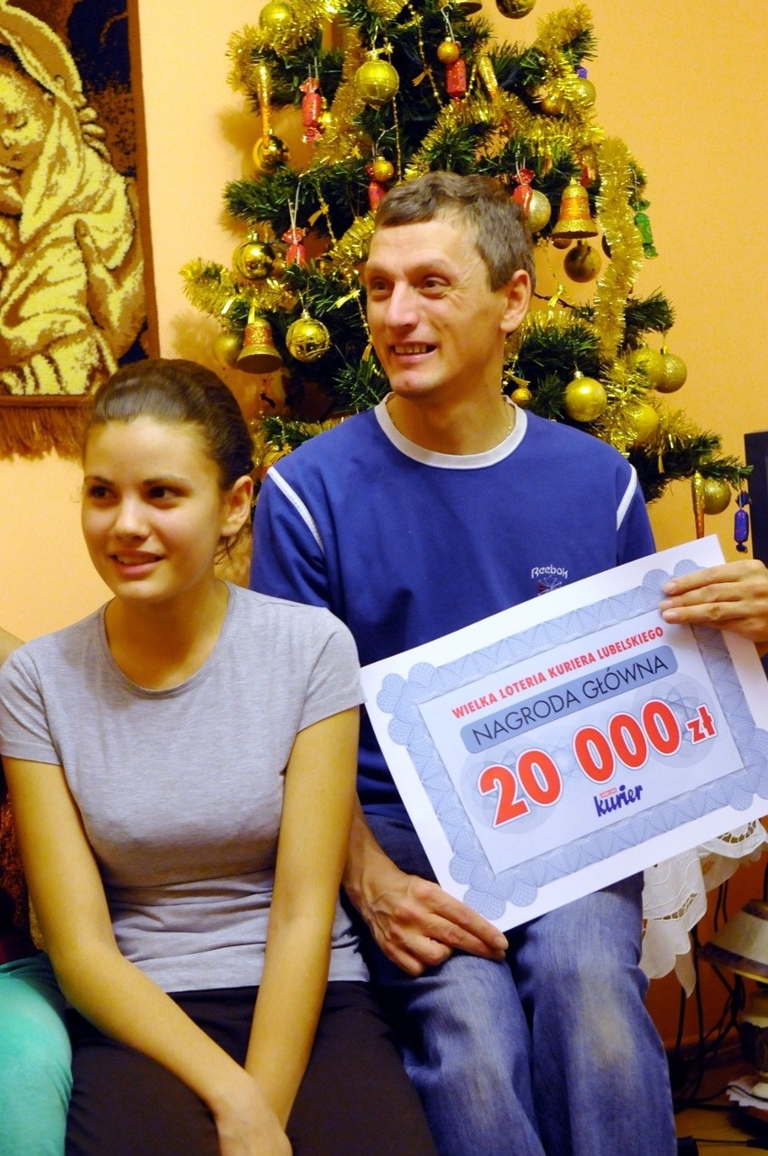 Wielka Loteria Kuriera: 20 tys. zł dla pana Mariusza
