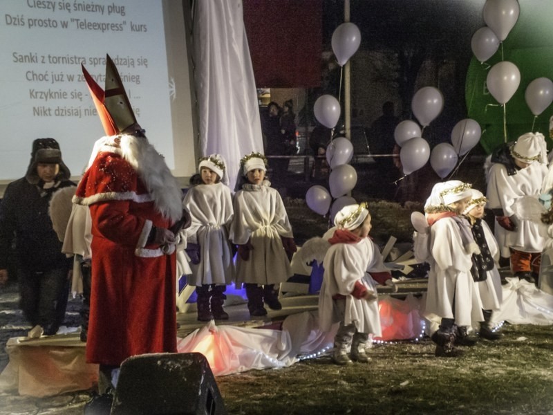 Mikołajkowa impreza w Mosinie.