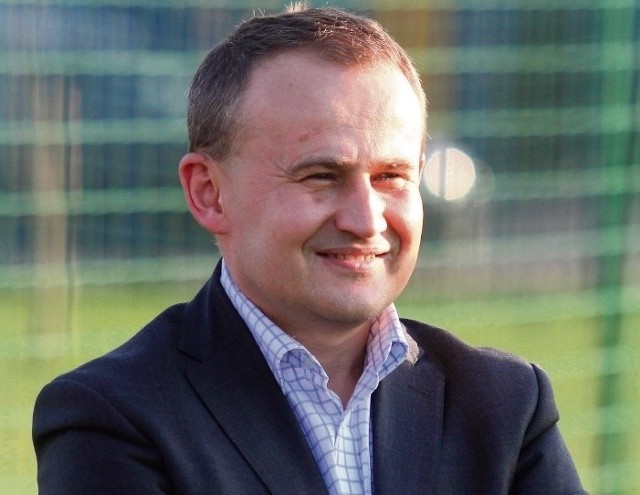 Prezes Ruchu Chorzów Dariusz Smagorowicz