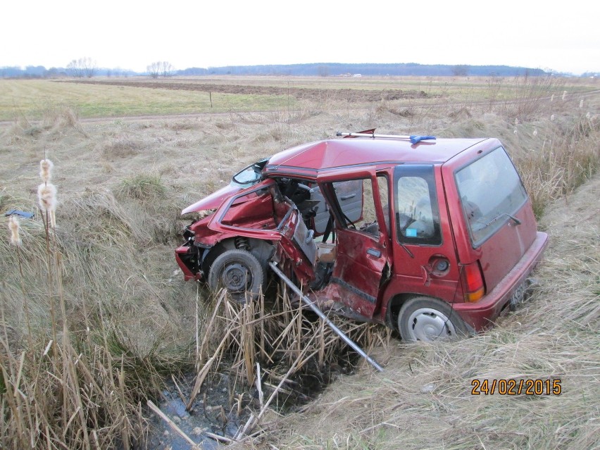 Tragiczny wypadek w Niedzieliskach. Dwie osoby nie żyją...