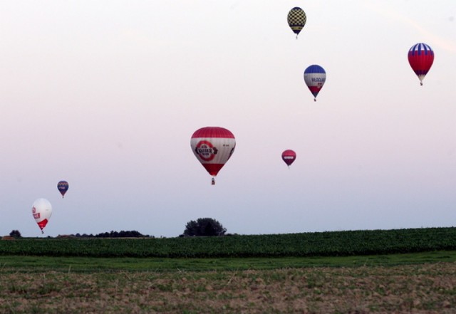 Zawody balonowe w Lisich Katach! Balony nad Grudziądzem!