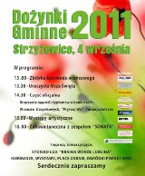 Zaproszenie na dożynki gminne w Strzyżewicach