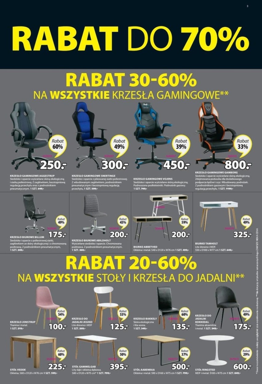 Black Friday 2019 w Jysk GAZETKA