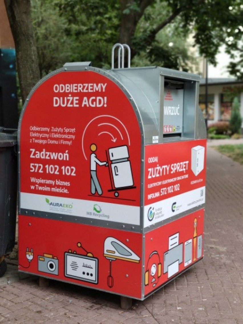 W ramach projektu Elektryczne Śmieci postawione zostaną 32...