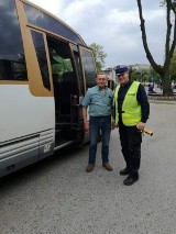 Akcja Trzeźwy autobus w powiecie aleksandrowskim