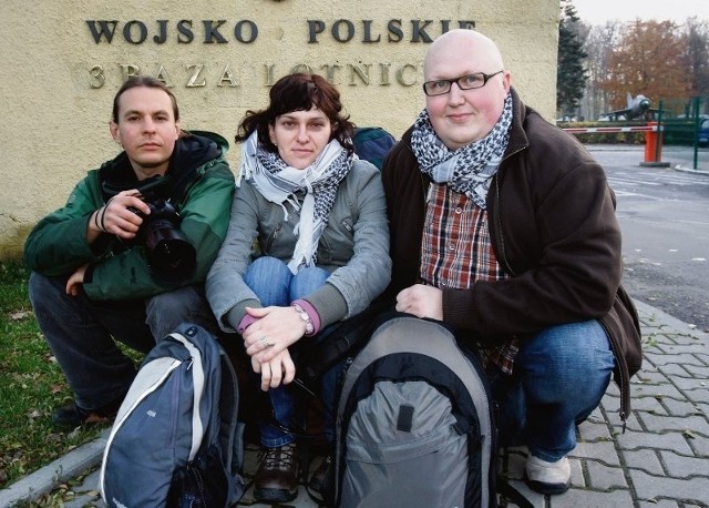 Od lewej: Mikołaj Nowacki, Anna Gabińska, Robert Migdał