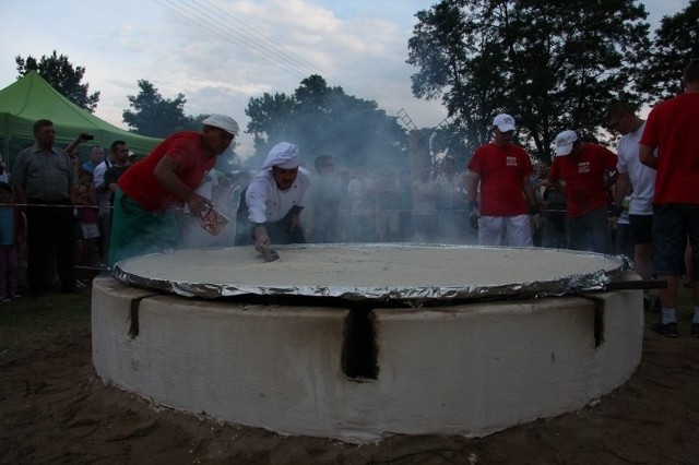 Największa plinza świata ma 2,5 metra średnicy.