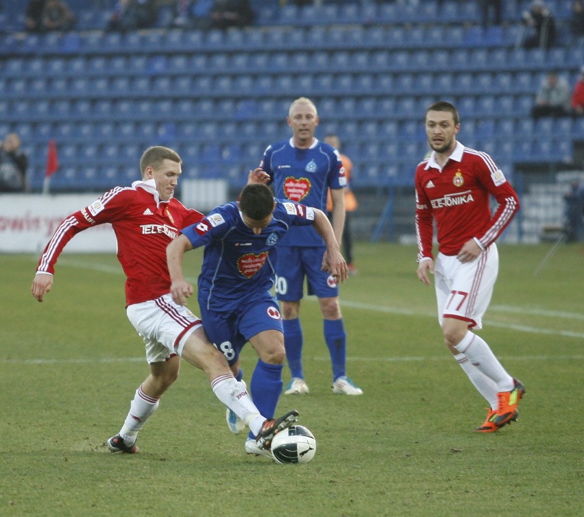 Ruch Chorzów - Wisła Kraków 3:1. Niebiescy mają sposób na Wisłę [ZDJĘCIA]