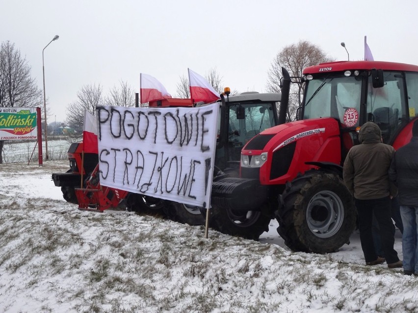 Protest: Rolnicy pikietowali w Kotlinie