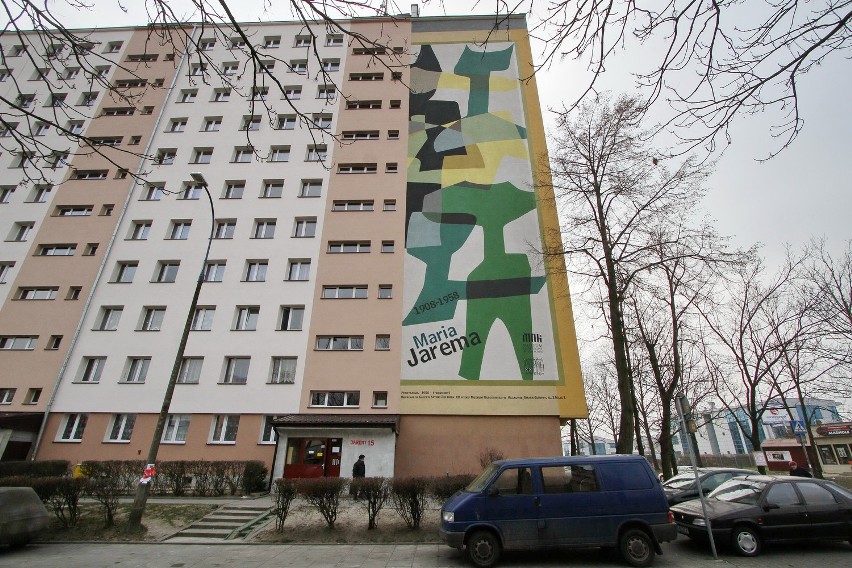 Mural "Penetracje" przy ul. Marii Jaremy