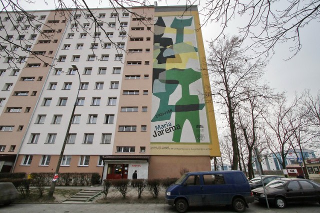 Mural "Penetracje" przy ul. Marii Jaremy