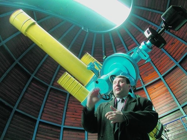 Jacek Szczepanik, dyrektor Planetarium, uważa, że budynek jest w dobrej kondycji