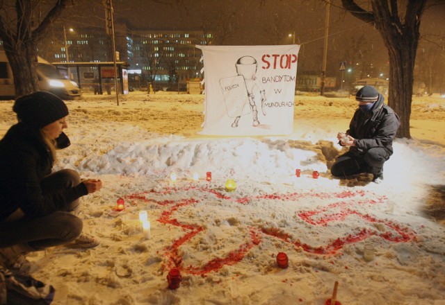 W miejscu tragedii wczoraj odbył się protest